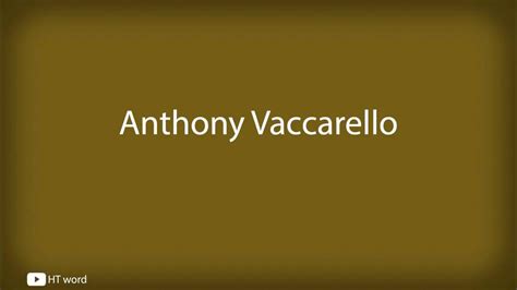 anthony vaccarello pronunciation